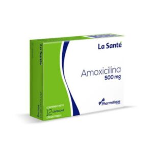 AMOXICILINA 500 MG X 12 CAP (LA SANTE)