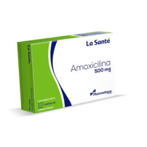 AMOXICILINA 500 MG X 12 CAP (LA SANTE)