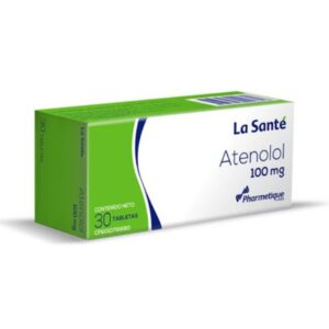 ATENOLOL 100MG X 30 TAB (LA SANTE)
