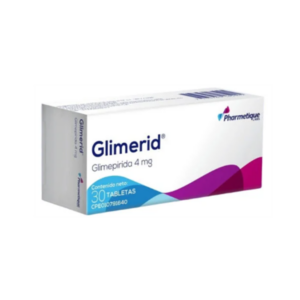 GLIMERID 4MG X 30 TAB (GLIMEPIRIDE)(PHARMETIQUE)