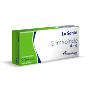 GLIMEPIRIDE 4MG X 30 TAB (LA SANTE)