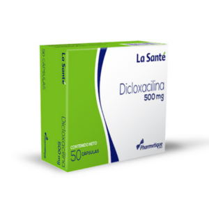 DICLOXACILINA 500MG X 50 CAP (LA SANTE)