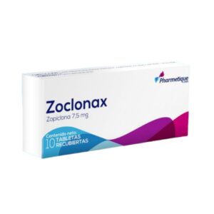 ZOCLONAX 7,5MG X 10 TAB (ZOPICLONA) (PHARMETIQUE)