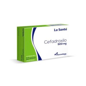 CEFADROXILO 500MG X 12 CAPSULAS (LA SANTE/PHARMETIQUE)