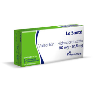 VALSARTAN + HCT 80MG/12,5 MG X 14 TAB (LA SANTE)