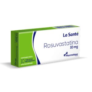 ROSUVASTATINA 10MG X 10 TAB (LA SANTE)