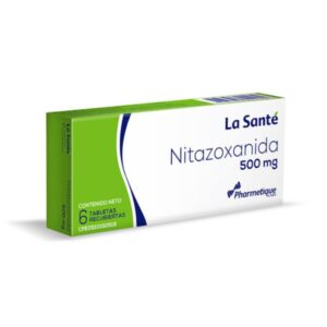 NITAZOXANIDA 500MG X 6 TAB (LA SANTE)