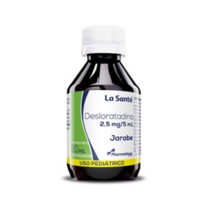 DESLORATADINA JARABE PED 2,5MG/5ML 60 ML (LA SANTE)