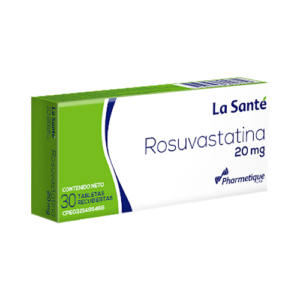 ROSUVASTATINA 20MG X 30 TAB (LA SANTE)