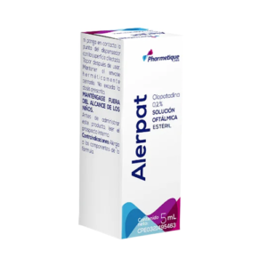 ALERPAT 0,2% X 5ML OLOPATADINA SOL.OFT (PHARMETIQUE)(GOTAS)