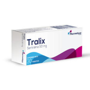 TRALIX 50MG X 30 TAB (SERTRALINA)(PHARMETIQUE)