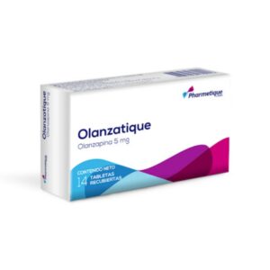 OLANZATIQUE 5MG X 14 TAB (OLANZAPINA) PHARMETIQUE (TABLETAS)