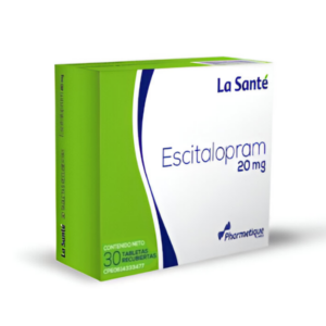 ESCITALOPRAM 20MG X 30 TAB VERDE (LA SANTE)