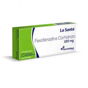 FEXOFENADINA 120 MG X 10 TAB (LA SANTE)