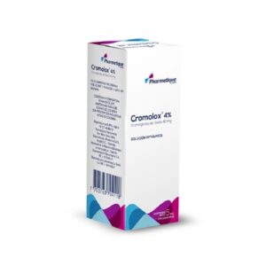 CROMOLOX 4% SOL OFT 5ML (CROMOGLICATO DE SODIO) (PHARMETIQUE) (GOTAS)