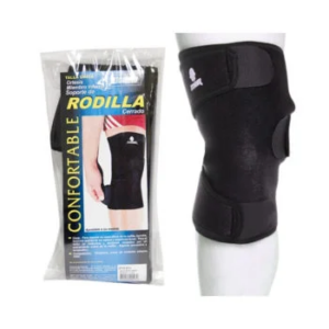 SOPORTE DE RODILLA CERRADO TALLA L COLOR NEGRO (TECNOMED)(MMQ)