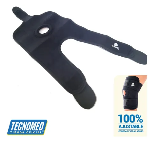 SOPORTE DE RODILLA ABIERTO TALLA M COLOR NEGRO (TECNOMED)(MMQ)