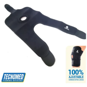 SOPORTE DE RODILLA ABIERTO TALLA L COLOR NEGRO (TECNOMED)(MMQ)