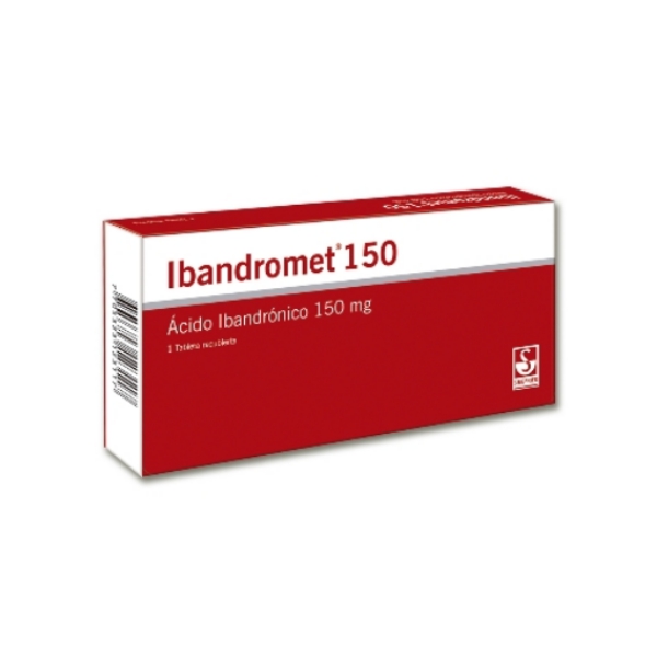 IBANDROMET 150MG X 1 TAB (ACIDO IBANDRONICO) (SIEGFRIED/MEYER) (TABLETAS)
