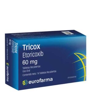 TRICOX 60 MG X 14 TAB (ETORICOXIB)(EUROFARMA)