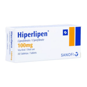 HIPERLIPEN 100MG X 30 TAB (CIPROFIBRATO) (SANOFI) (TABLETAS)