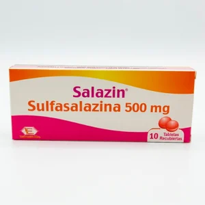 SALAZIN 500MG X 10 TAB (SULFASALAZINA)(LABQUIFAR)