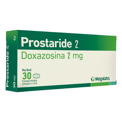 PROSTARIDE 2MG X 30 TAB (DOXAZOSINA) (MEGALABS)