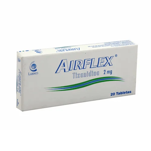 AIRFLEX 2MG X 20 TAB (TIZANIDINA) (SANFER-LABINCO)