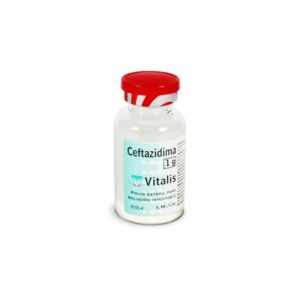 CEFTAZIDIMA 1G AMP I.V/I.M (VITALIS) (AMPOLLAS)