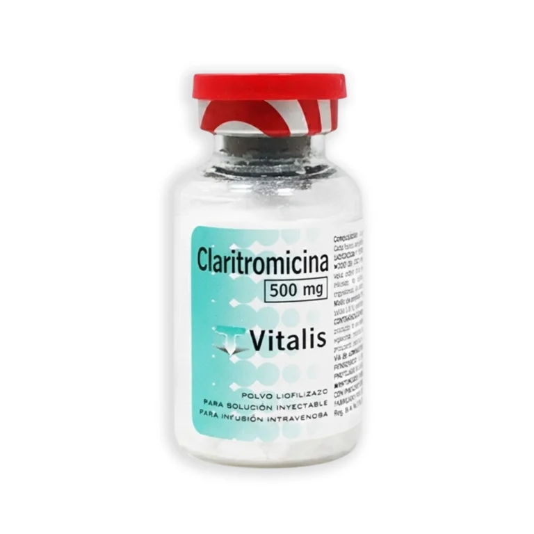 CLARITROMICINA 500MG AMP (VITALIS)