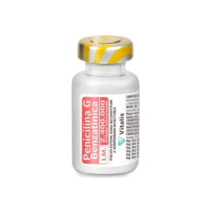 PENICILINA G BENZATINICA 2.400.000UI X 1 AMP (VITALIS)(AMPOLLAS)
