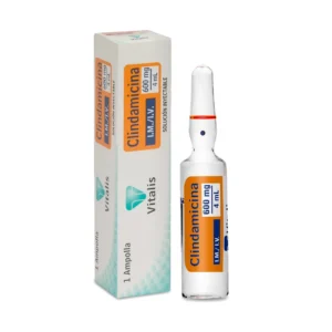 CLINDAMICINA 600MG/4ML X 1 AMP I.M/I.V (VITALIS)