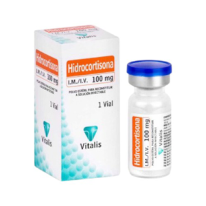 HIDROCORTISONA 100MG IM/IV AMP (VITALIS)