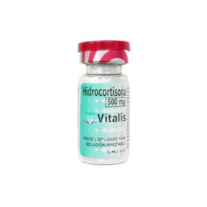HIDROCORTISONA 500MG AMP (VITALIS) (ampollas)