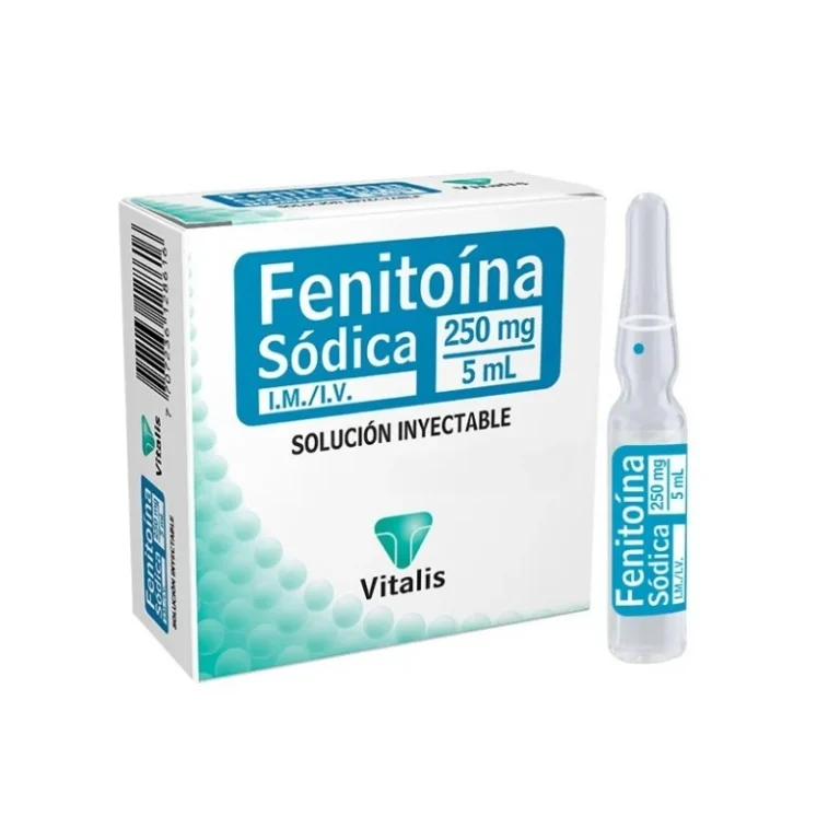 FENITOINA AMP 50ML/1ML X 5ML (VITALIS)(AMPOLLAS)