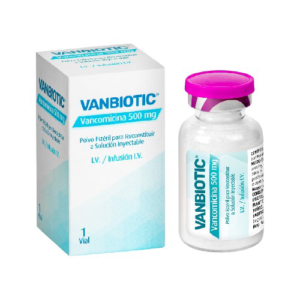VANBIOTIC 500 MG POLVO P/SOL IV  (VANCOMICINA) (VITALIS)