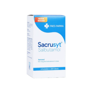 SACRUSYT INHALADOS 100MCG X 200 DOSIS (SALBUTAMOL)(HFA)