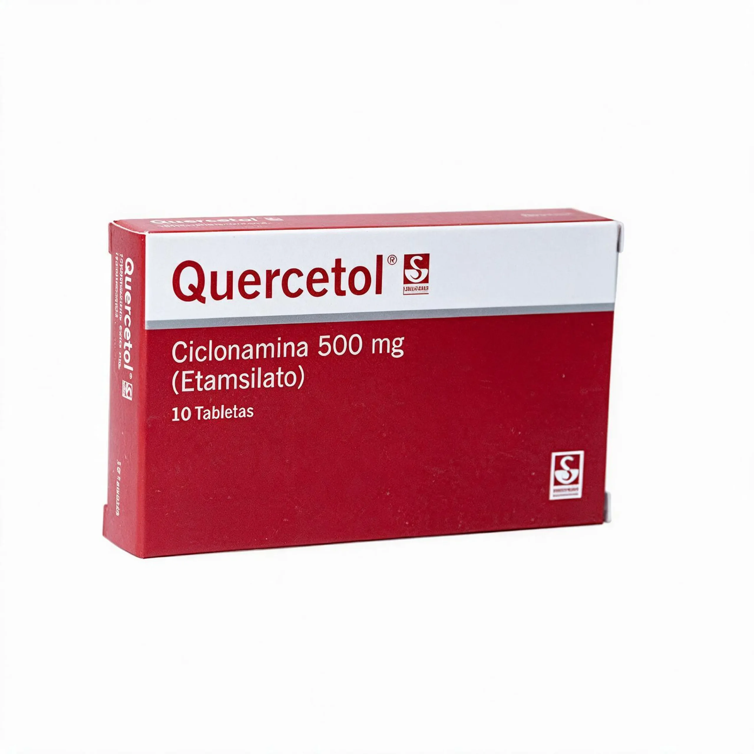 QUERCETOL 500MG X 10 TAB (CICLONAMINA) (SIEGFRIED)(DICYNONE)