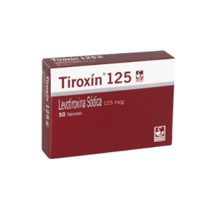 TIROXIN 125MG X 50 TAB (LEVOTIROXINA)(SIEGFRIED)