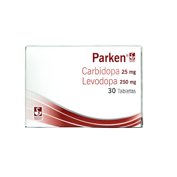 * PARKEN CARBIDOPA LEVODOPA 25MG / 250MG X 30TAB (SIEGFRIED)