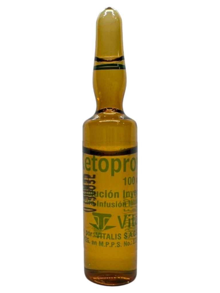 KETOPROFENO 100MG/5ML AMP I.V (VITALIS)
