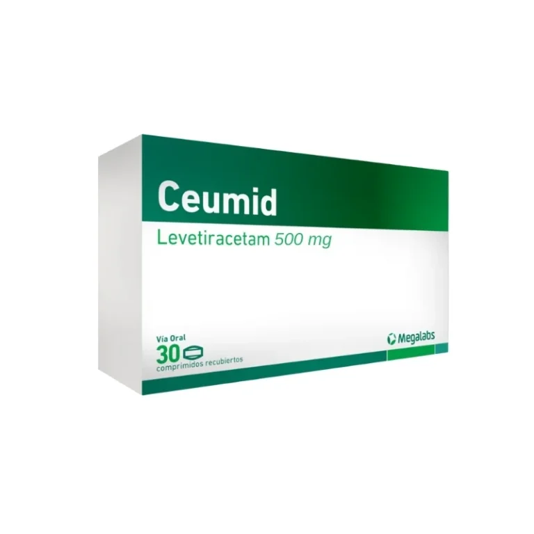 CEUMID 500MG X 30 TAB (LEVETIRACETAM)(TABLETAS)