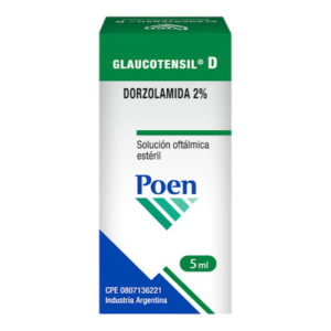 GLAUCOTENSIL D 5ML SOL. OFT. (DORZOLAMIDA 2%) (POEN)