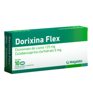 DORIXINA FLEX 125MG/5MG X 10 TAB (LISINA/CICLOBENZAPRINA)(MEGALABS)