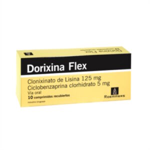 DORIXINA FLEX 125MG/5MG X 10 TAB (MEGALABS)