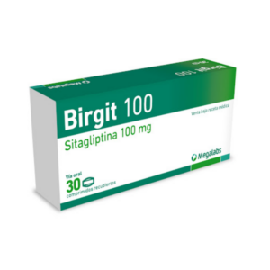BIRGIT 100MG X 30 COMP (SITAGLIPTINA)(MEGALABS)