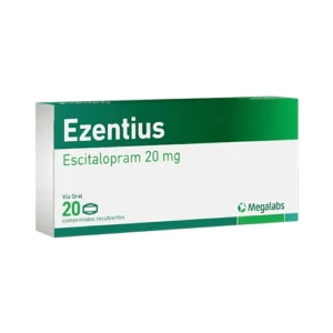 EZENTIUS 20MG X 20 TAB (ESCITALOPRAM) MEGALABS