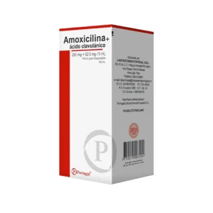AMOXICILINA+ACIDO CLAVULANICO 250/62.5MG X 60ML (PORTUGAL)(JARABE)