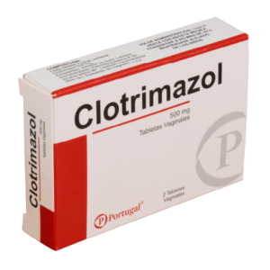 CLOTRIMAZOL 500MG X 2TAB VAGINAL. (PORTUGAL)