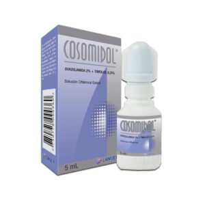 COSOMIDOL 2% / 0.5 % X 5 ML (DORZOLAMIDA /TIMOLOL ) SOL OFTAL (LANSIER)